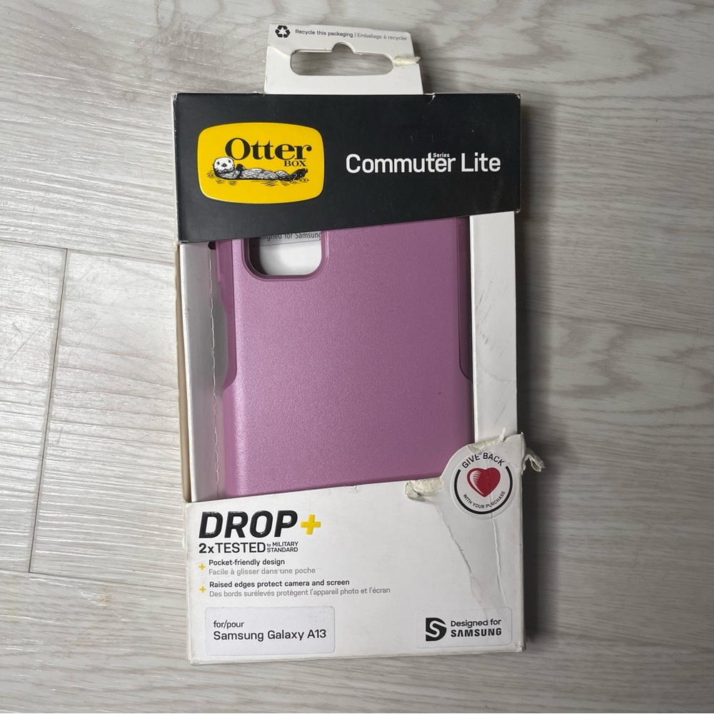 OtterBox Commuter Lite Series Case for Samsung Galaxy A13 Pink